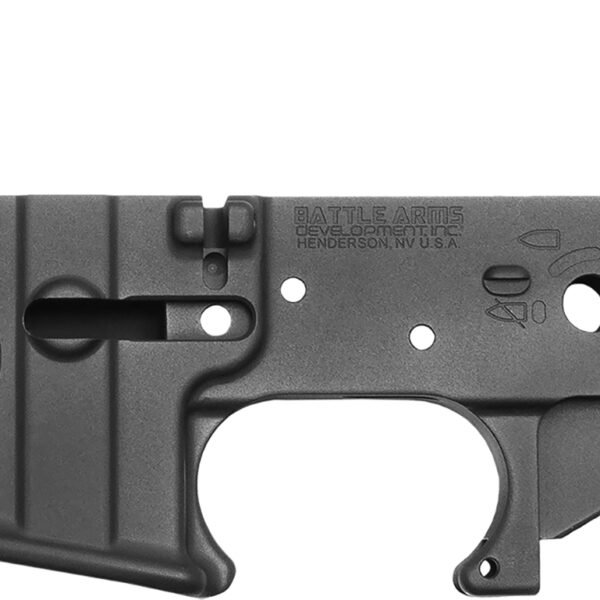 Battle Arms Development WH556-LR-BLK Workhorse Lower Receiver Black Anodized for AR15/M16/M4