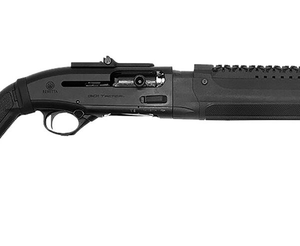 Langdon Tactical Tech LTT1301HBFRMBLK Beretta 1301  3″ 7+1 18.50″ Black Oxide Heat Shield Barrel, Black Aluminum Receiver w/Picatinny Rail, Black Magpul Polymer Stock, Beretta Patrol Forend