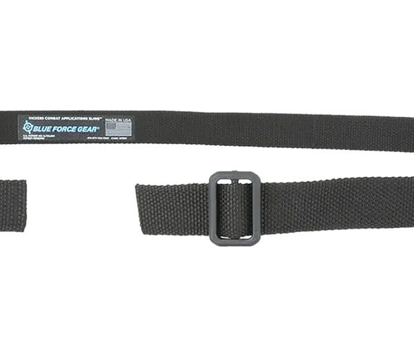 Blue Force Gear VCAS125AABK Vickers Standard Sling Black Cordura 54″-64″ OAL Rifle