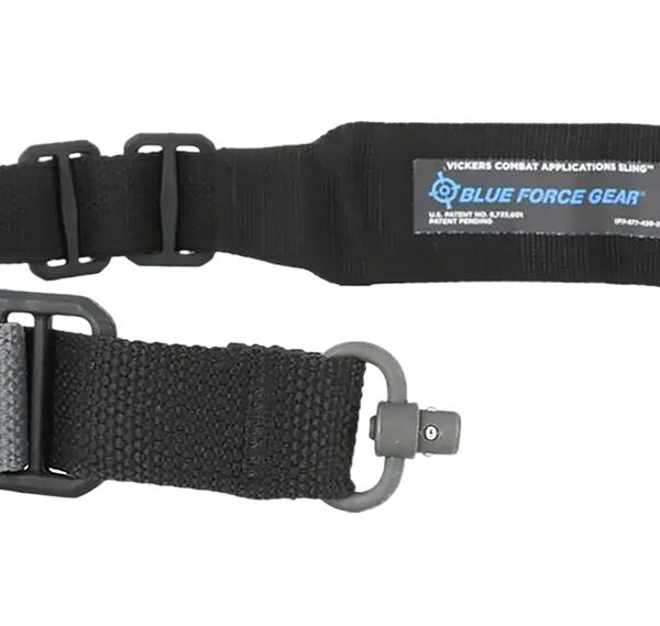 Blue Force Gear VCASPB200AABK Vickers Push Button Sling Black Cordura Padded