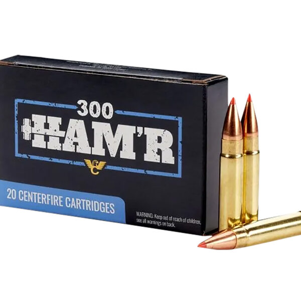 Wilson Combat A300HMR110VMAX   300HAM’R 110gr V-Max 20 Per Box/10 Case