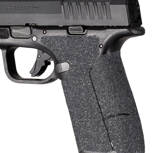 Hogue 18369 Wrapter  Black Adhesive Rubber Fits Springfield Armory Hellcat Pro Fits Pistol
