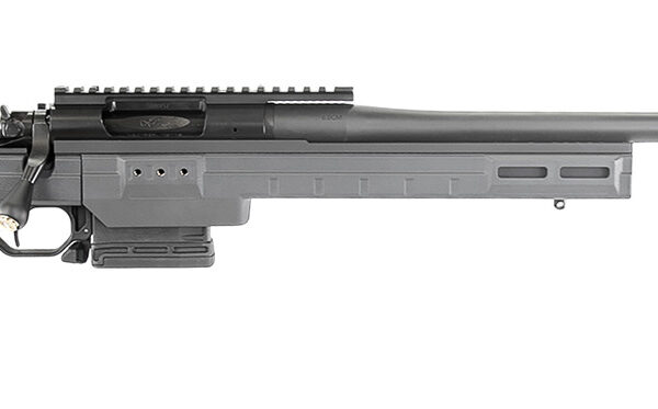Larue Tactical LTKRGSIETE65CM23GRY Siete 6.5 Creedmoor 23″ Threaded Barrel, Picatinny Rail Receiver, Larue KRG Bravo Gray Polymer Chassis
