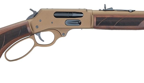 Henry H010XCW4570 Explorer Carbine 45-70 Gov 4+1 16.50″ Burnt Bronze Cerakote Threaded Barrel, Burnt Bronze Cerakote Steel Drilled & Tapped Receiver, American Walnut Fixed w/Pistol Grip Stock