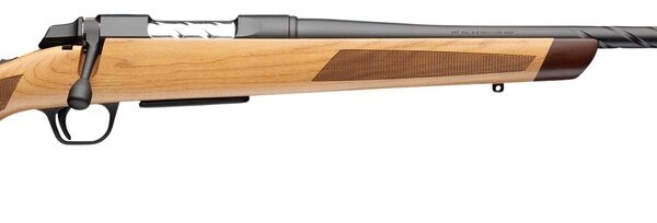 Browning 035849218 AB3 Pro Hunter Deluxe Full Size 308 Win 5+1 22″ Matte Blued Spiral Fluted Threaded Barrel, Matte Blued Steel Drilled & Tapped Receiver, Maple Fixed Stock