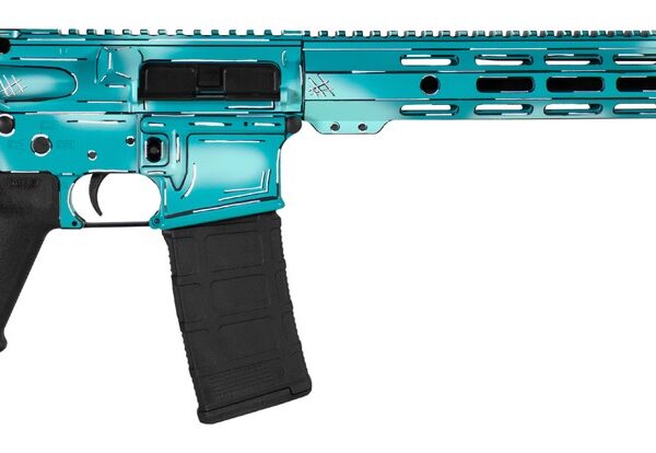 Shark Coast Tactical SCC101969ABRZCC Anime-15 *CA Compliant 5.56 NATO 10+1 16″ Black Melonite Threaded Barrel, Aluminum Receiver w/Picatinny Rail, M-LOK Handguard, Magpul MOE SL Black Polymer Stock, M