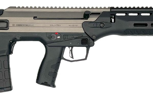 Desert Tech WLVRFC2020T WLVRN 6.5 Creedmoor 20+1 20″ Black Melonite Threaded Barrel, Tungsten Cerakote Receiver w/Picatinny Rail, M-LOK Handguard, Black Polymer Chassis, Black Polymer Grip, Ambidextr