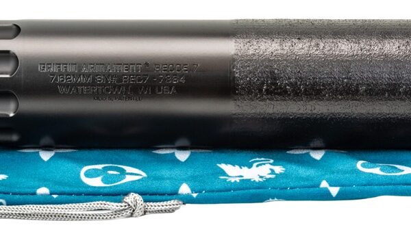 Griffin Armament GAREC7AM-W 7 RECCE 7.62mm 1.50″ Black Stainless Steel