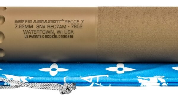 Griffin Armament GAREC7FDEAM-W 7 RECCE 7.62mm 1.50″ Flat Dark Earth Stainless Steel