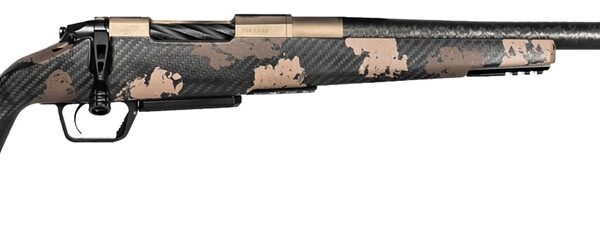 Fierce Firearms RIVSCX300PRC22BDS Carbon Rival XP 2.0 300 PRC 22″ Smoked Bronze Cerakote Stainless Steel Spiral Fluted Barrel & Drilled & Tapped Receiver, Desert Shadow Camo Adj Comb Carbon Fiber Stoc
