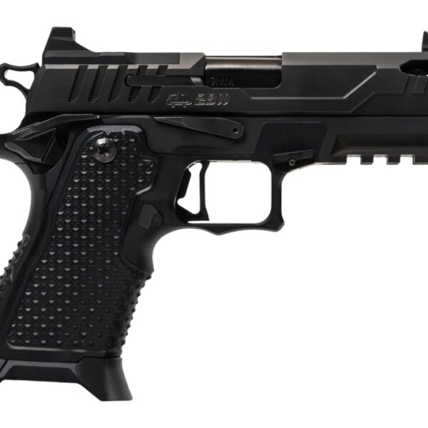 Oa Defense  2311 Pro Elite Compact Frame 9mm Luger 21+1 4.25″ Ported Barrel, DLC Black Steel Optic Ready/Serrated Slide, Black Aluminum Frame w/Picatinny Rail, Black Aluminum Grip, Ambidextrous