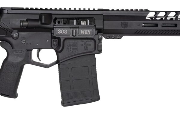 Diamondback DB2430C001 DB10 SBR 308 Win 20+1 13.50″ Black Nitride Threaded Barrel, Black Anodized Aluminum Receiver w/Picatinny Rail, M-LOK Handguard, Magpul Black Polymer Furniture