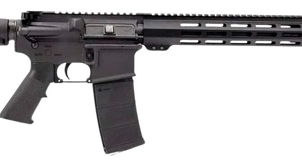 Andro Corp Industries 55616BB ACI-15 Bravo 5.56 NATO 30+1 16″ Black Nitride Threaded Barrel, Black Anodized Aluminum Receiver w/Picatinny Rail, M-LOK Handguard, M4 Black Polymer Stock, A2 Grip, Ambide