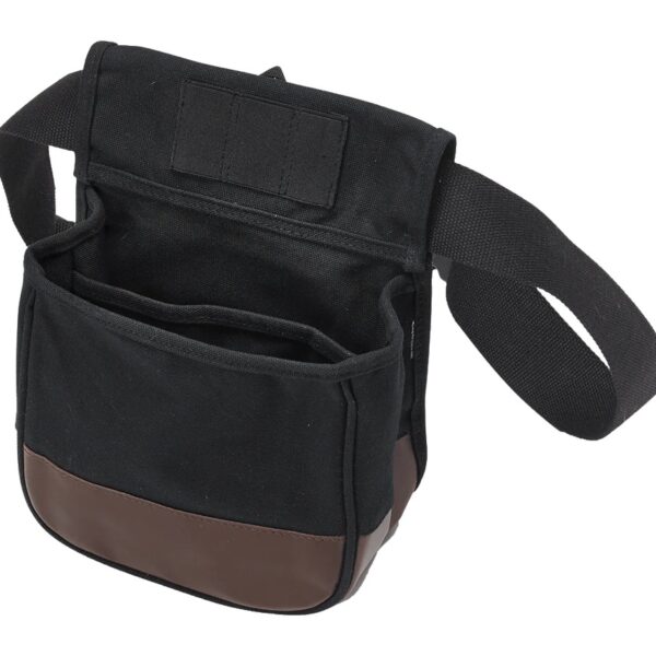 USP P23010  DIVIDED SHELL POUCH BLK/BRN