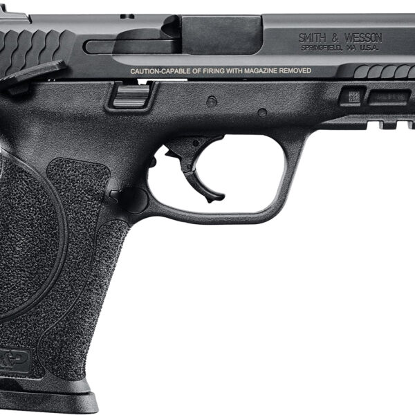Smith & Wesson 11526 M&P M2.0 Full Size 45 ACP 10+1, 4.60″ Black Armornite Stainless Steel Barrel & Serrated Slide, Matte Black Polymer Frame w/Picatinny Rail