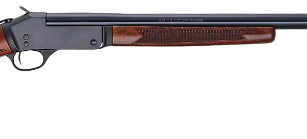Henry H015410 Single Shot 410 Gauge with 26″ Barrel, 3″ Chamber, 1rd Capacity, Blued Steel Finish & American Walnut Stock Right Hand (Full Size)