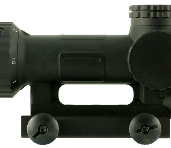 Trijicon 1600036 VCOG Matte Black 1-6x24mm 30mm Tube LED Illuminated Green Segmented Circle w/Crosshair MOA Reticle
