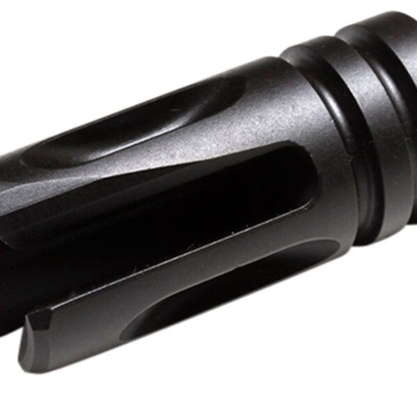 Wilson Combat TRATHG68 Accu-Tac Flash Hider Black Matte Melonite Steel with 5/8″-24 tpi Threads, 1.99″ OAL &  .865″ Diameter for 30 Cal AR-Platform