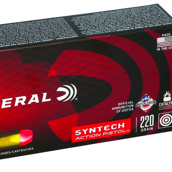 Federal AE45SJAP1 American Eagle Syntech Action Pistol 45ACP 220gr Total Syntech Jacket Flat Nose 50 Per Box/10 Case