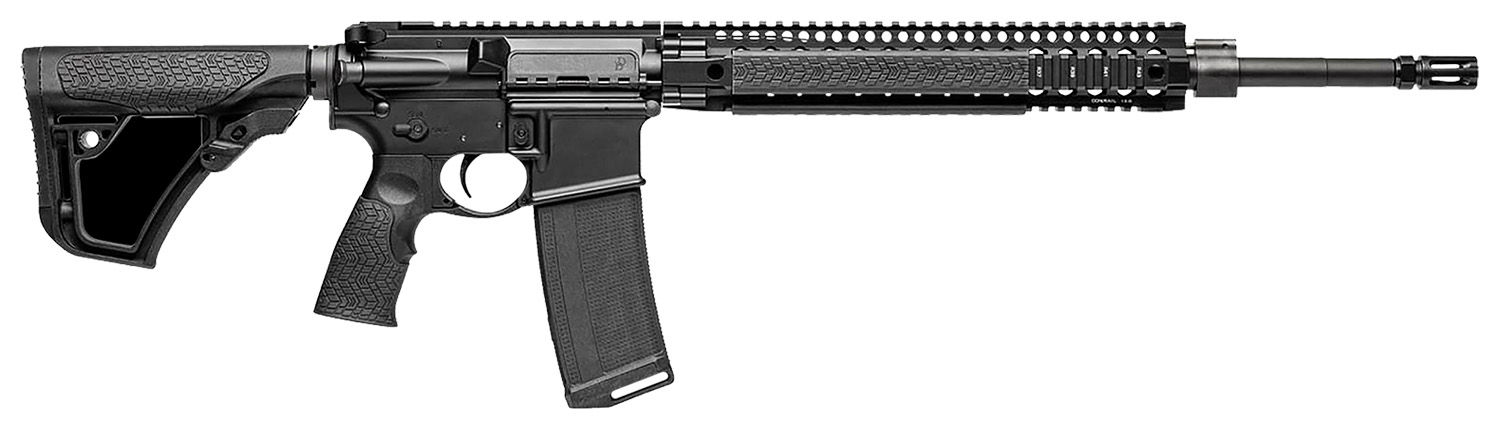 Daniel Defense 0214213175047 DDM4 MK12 SPR 5.56x45mm NATO 18" 20+1 Black Hard Coat Anodized 6 Position w/SoftTouch Overmolding Stock