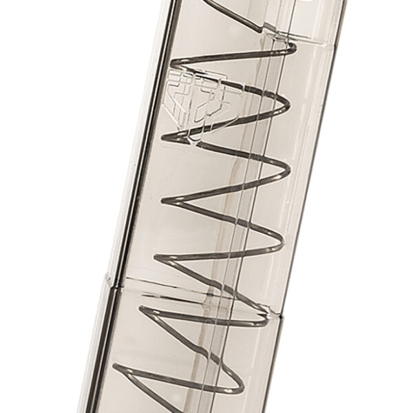 ETS Group GLK4212 Pistol Mags  12rd Extended 380 ACP Compatible w/ Glock 42 Clear Polymer
