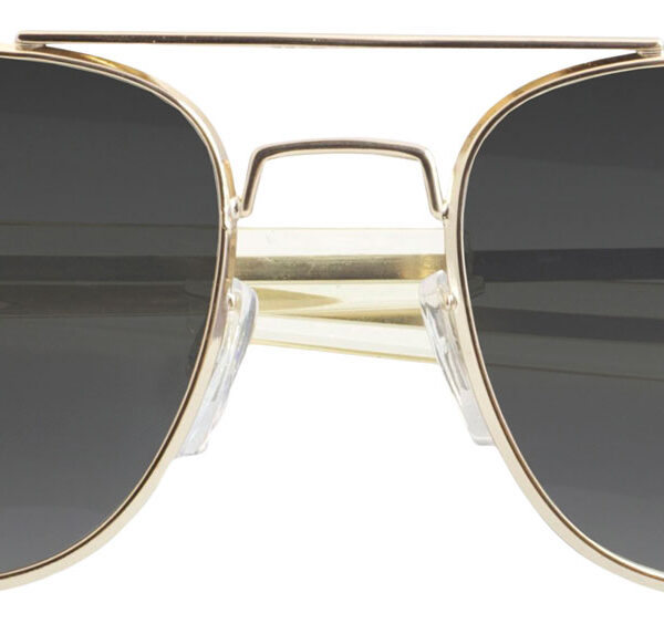 Humvee Adventure Gear HMV52BGOLD Sunglasses  Adult Gray Lens MIL-PRF-31013 Gold Frame