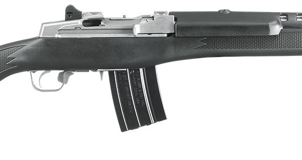 Ruger 5817 Mini-14 Ranch 5.56x45mm NATO 20+1 18.50″ Barrel, Matte Stainless Steel, Synthetic Stock, Optics Ready