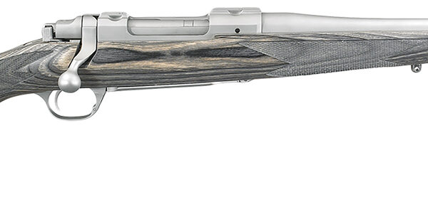 Ruger 17111 Hawkeye Compact Compact 7mm-08 Rem 4+1 16.50″  Matte Stainless Steel Barrel, Integral Scope Mounts Stainless Steel Receiver, Black Fixed Laminate Stock