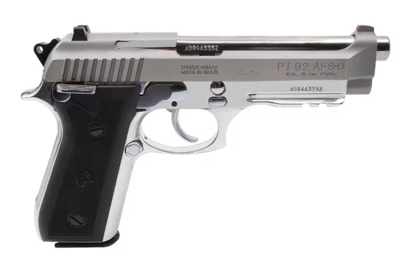 PT 92 9mm 5″ B FS SS 17rd