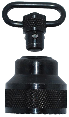 GrovTec US Inc GTSW298 Mag Cap Set Shotgun 1″ Push Button Black Oxide Moss 590/835 12 Gauge Steel