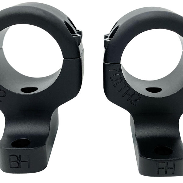 DNZ 701H2 Game Reaper 2 Scope Mount/Ring Combo Matte Black 1″ Howa
