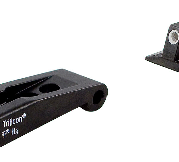 Trijicon 600590 Bright & Tough Night Sights Green/Tritium White Outline Front Sight-Green/Tritium White Outline Rear Sight Ruger SR9/SR9C/SR40