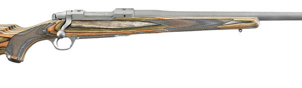 Ruger 47108 Hawkeye Predator Full Size 6.5 Creedmoor 4+1 24″ Matte Stainless Steel Barrel, Receiver w/Integral Scope Mount, Green Mountain Fixed Laminate Stock, Right Hand