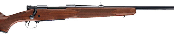 Winchester Repeating Arms 535205138 Model 70 Alaskan Full Size 375 H&H Mag 3+1 25″ Brushed Polish Blued Sporter Barrel, Steel Receiver, Satin Walnut Monte Carlo  Stock