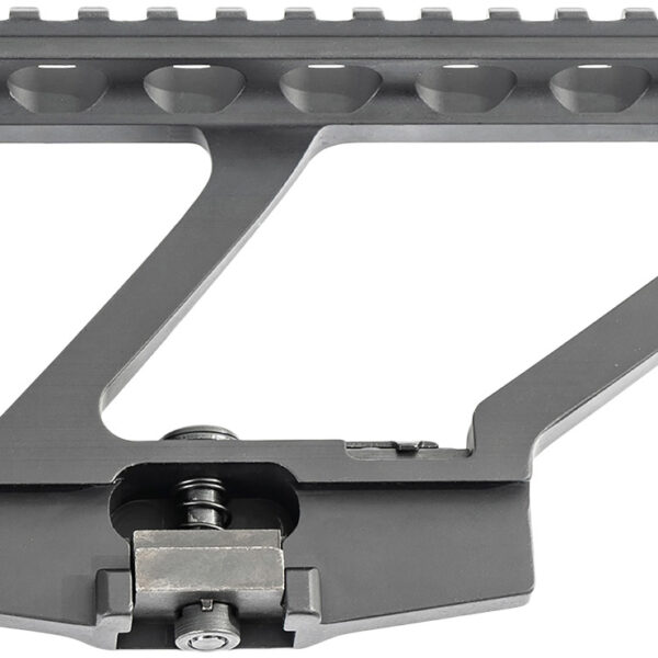 Arsenal SM13 Picatinny Scope Mount  Black Anodized Aluminum, Fits AK-47 Picatinny Rail Mount