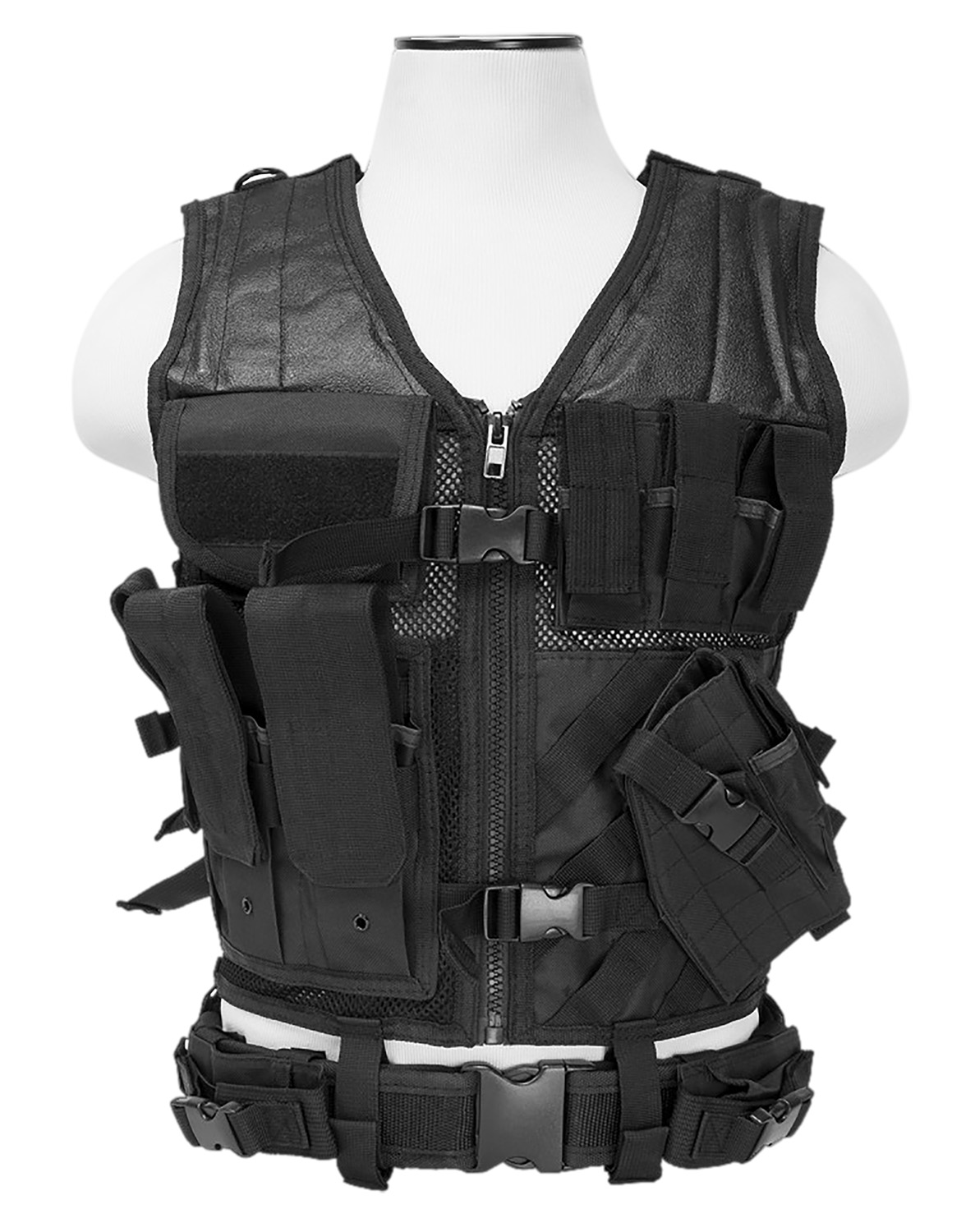 NcStar CTV2916B Tactical Med-2XL PVC/Mesh Webbing