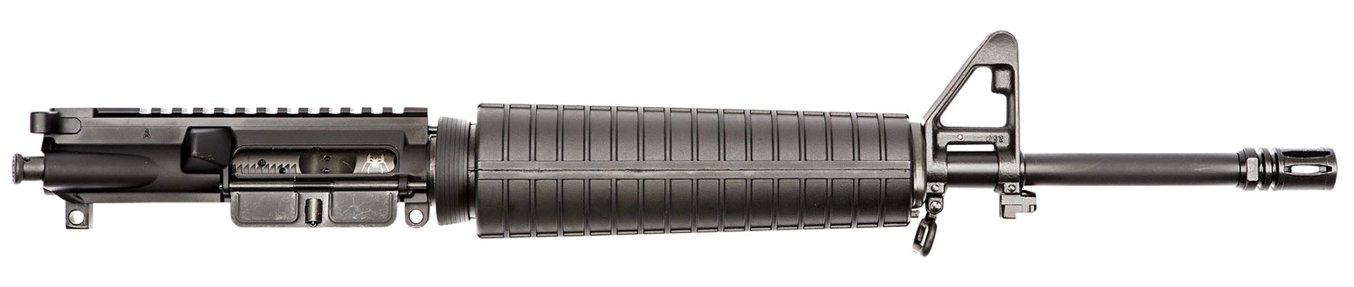 Spikes STU5435MLS Complete Upper 5.56x45mm NATO 16" Black Phosphate/Midlength Barrel, 7075-T6 Aluminum Black Receiver, 12" SAR3 Free-Floating Handguard for AR-15