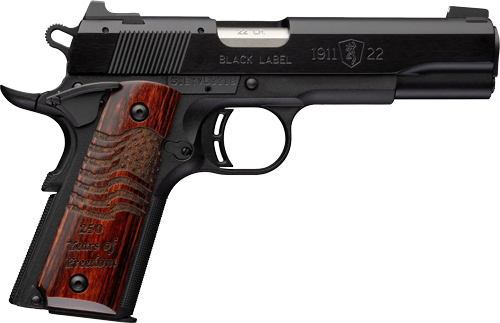BROWNING 1911-22 BLACK LABEL – MEDALLION 22LR 4.25″ 250TH