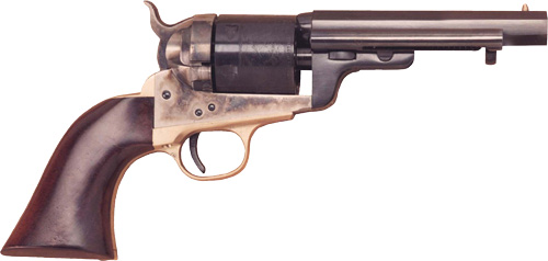 CIMARRON 1851 RICHARDS-MASON – 38SPL 4.75″ CC/BLUED WALNUT
