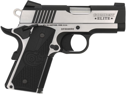 COLT COMBAT ELITE DEFENDER – 45ACP 3″ 7RD TWO TONE