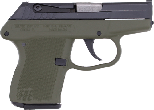 KEL-TEC P-32 32ACP DA FS – 7SH BLUED/GREEN GRIP