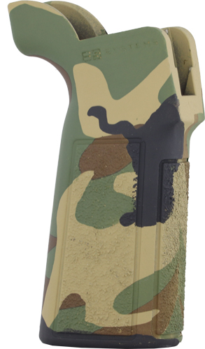 B5 SYSTEMS TYPE 23 PISTOL GRIP – WOODLAND BEAVERTAIL