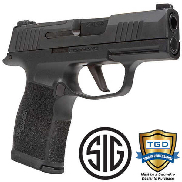 P365X 9MM 3.1 inch barrel 12 Round in Black Optic Ready with Night Sights