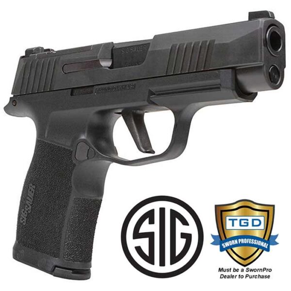 P365 9MM 3.7 inch barrel 12 Round in Black with Night Sights Optics Ready