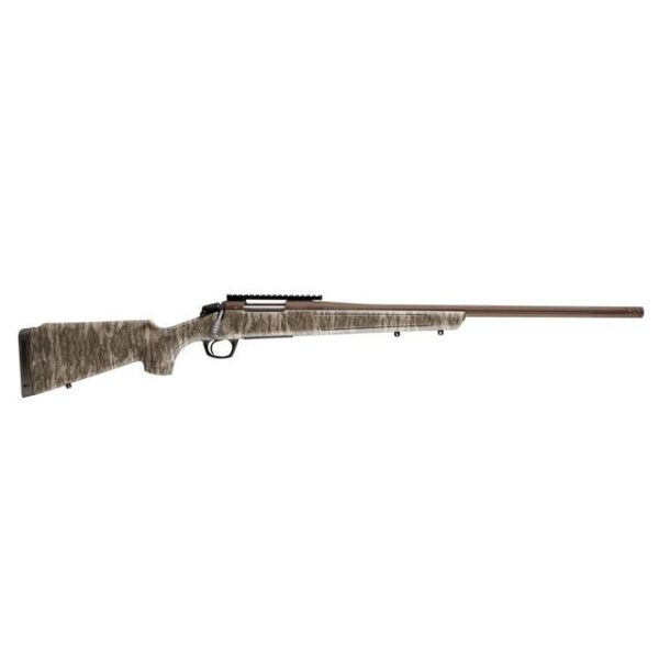 CVA Cascade XT Bolt Action Rifle 450 Bushmaster 4rd Capacity 22″ Fluted Threaded Midnight Bronze Barrel Mossy Oak New Bottomland Stock