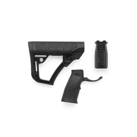 Daniel Defense Buttstock Pistol Grip & M-LOK Vertical Foregrip Combo – Black