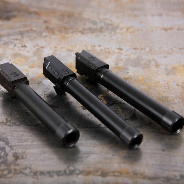 SilencerCo Threaded Barrel for Glock 17 Gen 1-4 9mm Luger 1/2×28 Black