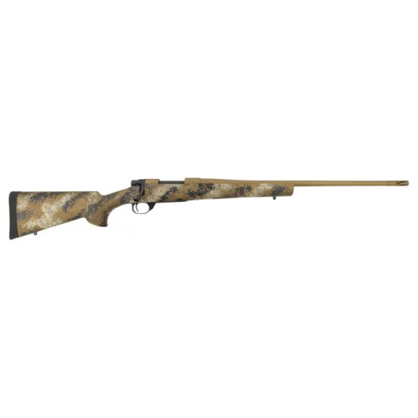 Howa M1500 Fence Line Rifle 6.5 Creedmoor 5rd Capacity 22″ Threaded Barrel Scorched Earth Camo Stock