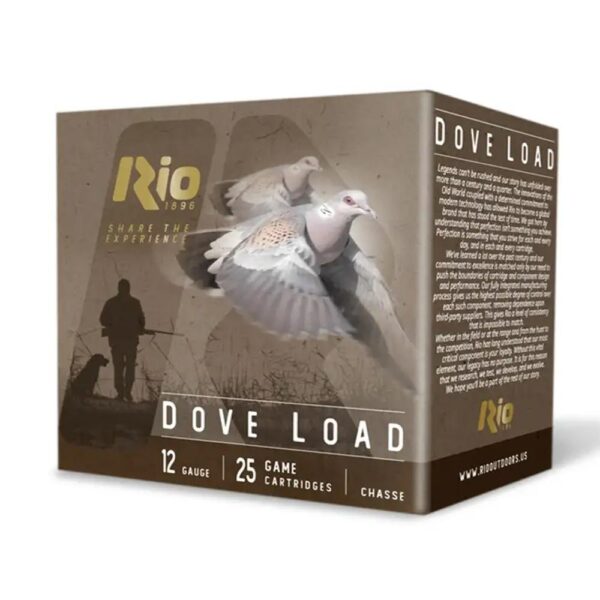 Rio Dove Load Shotshells 12 ga 2.75″ 1-1/8oz #7.5 1200 fps 25/ct