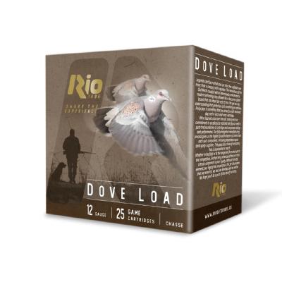 Rio Dove Load High Velocity Shotshells 12ga 2-3/4″ 1-1/8oz 1275 fps #7.5 25/ct